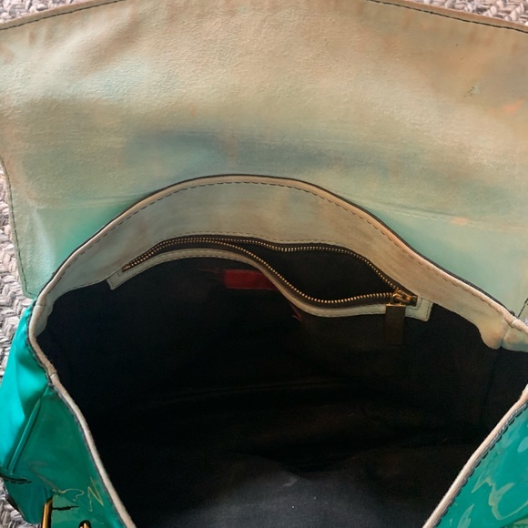 Valentino aqua patent leather historio bag - Picture 5 of 6